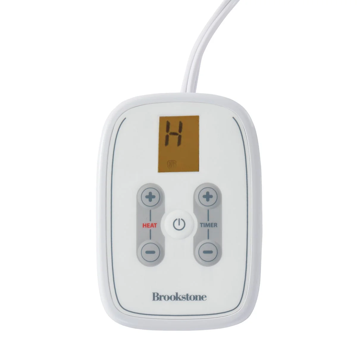 KING Brookstone Quilted-Comfort Cotton Heated Mattress Pad - Retail $100 - Image 3