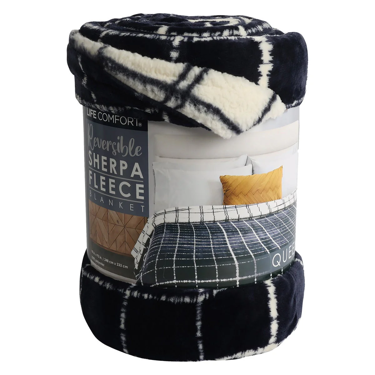 Life Comfort Sherpa Fleece Blanket - Retail $15 - Image 5