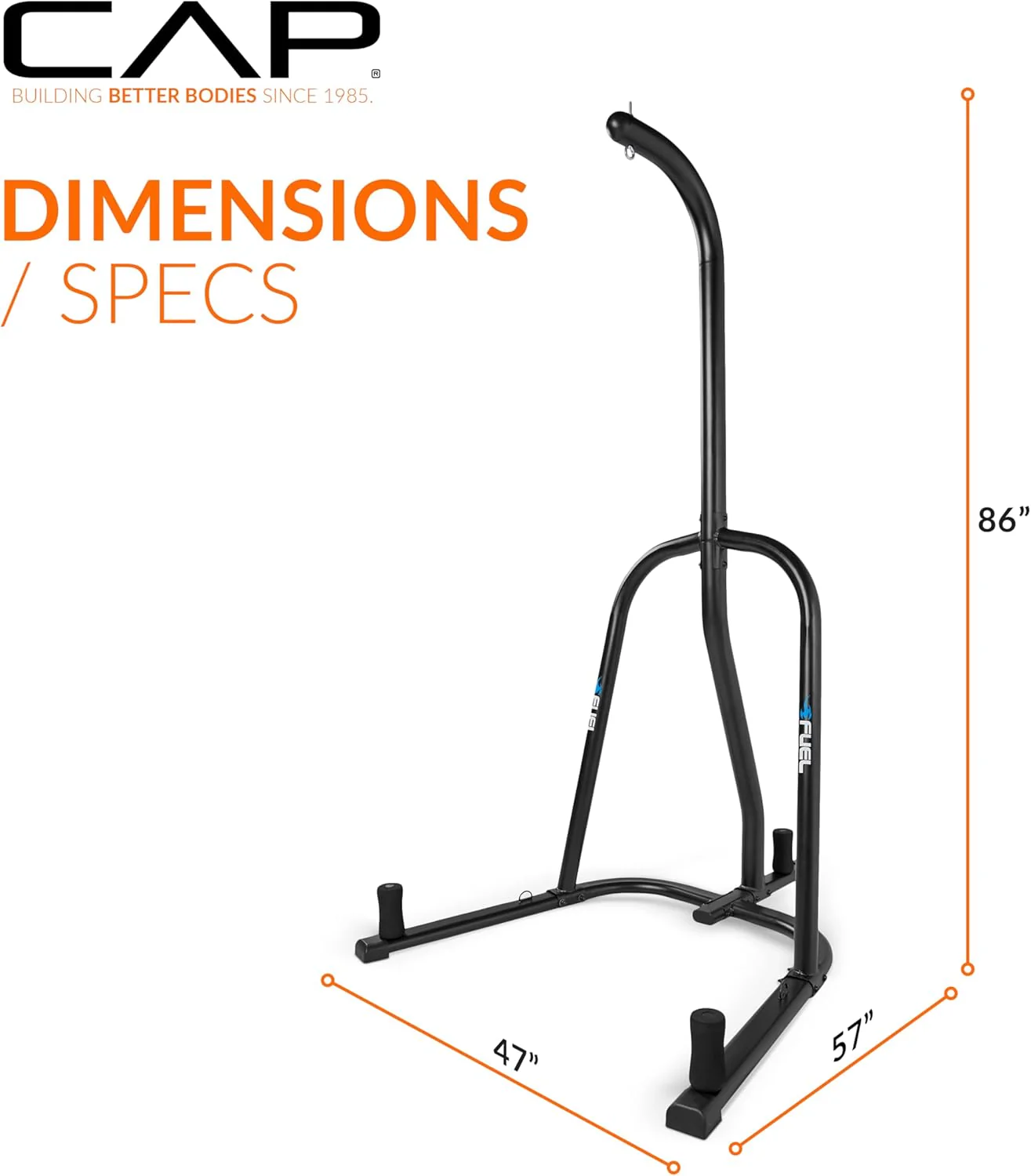 Fuel Pureformance Heavy Bag Stand Black - Image 3