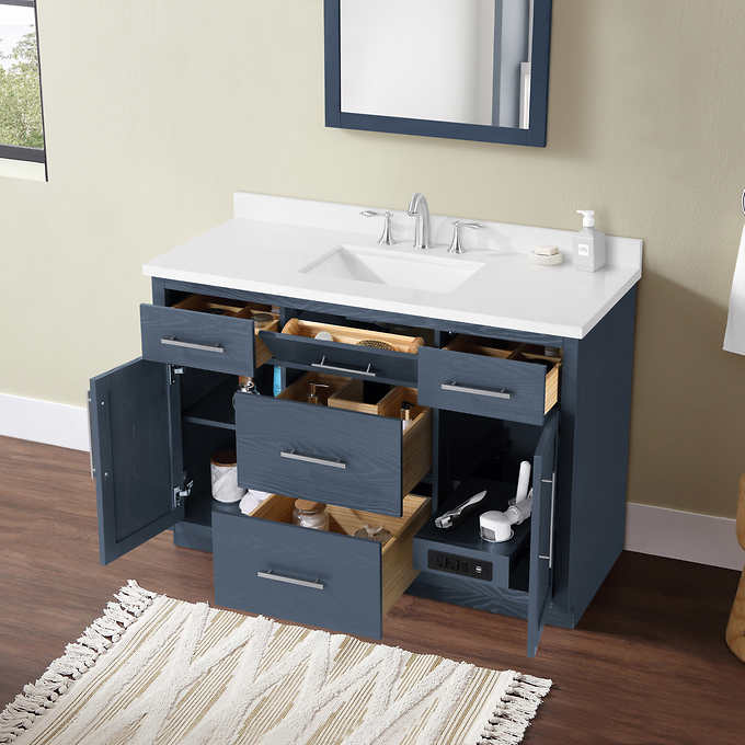 Like NEW - Costco - OVE Decors Kaya 48" Bath Vanity - Retail $1499 - Image 5