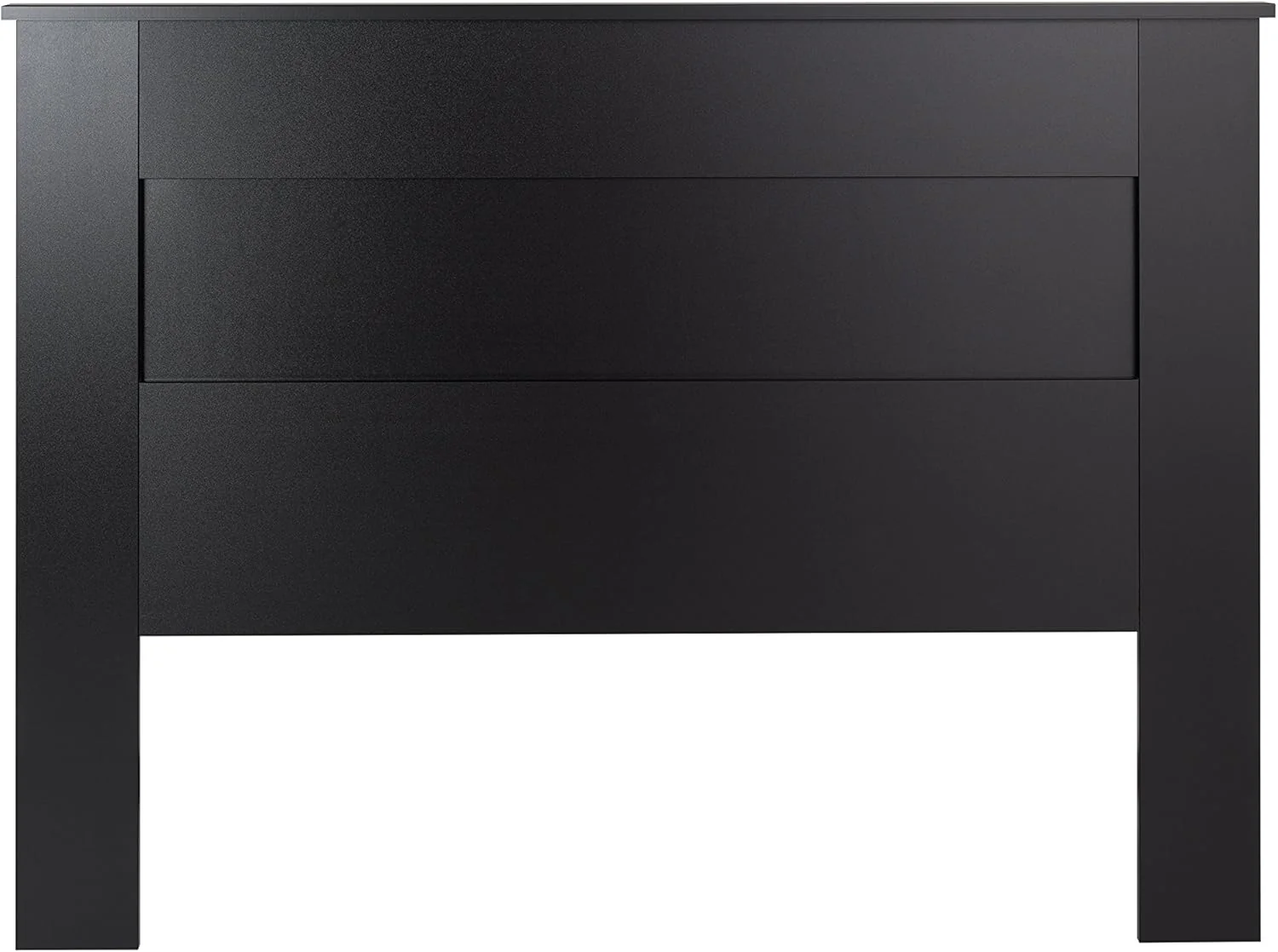 NEW - Prepac 64.5" Wide Flat Panel Queen Size Headboard, 48" Tall Modern Wood Bed Headboard for Queen Size Beds, Features Predrilled Holes for Easy Connection to Many Metal Bedframes, Black - Retail $135 - Image 3