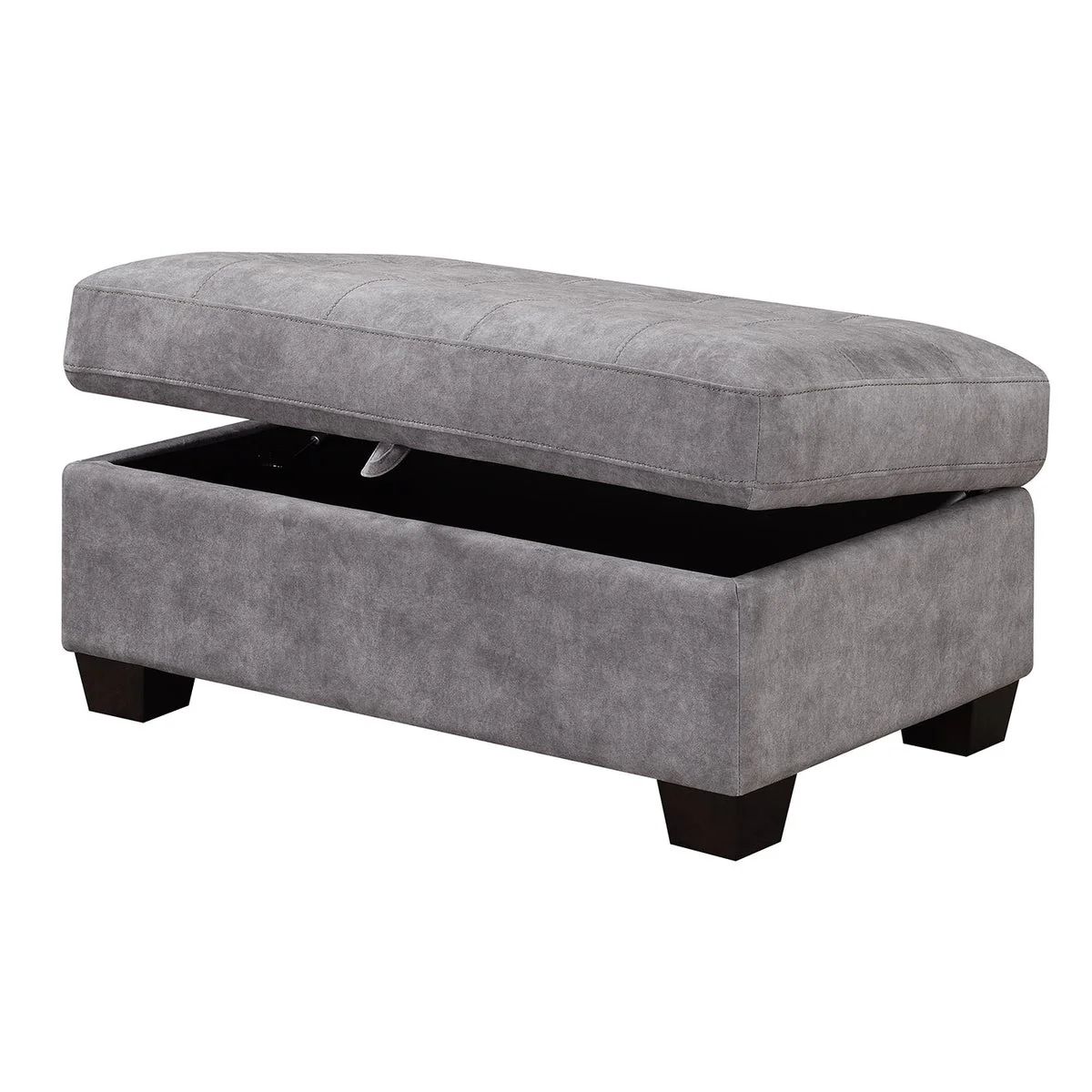 Thomasville Kylie Fabric Sectional with Ottoman - Image 6