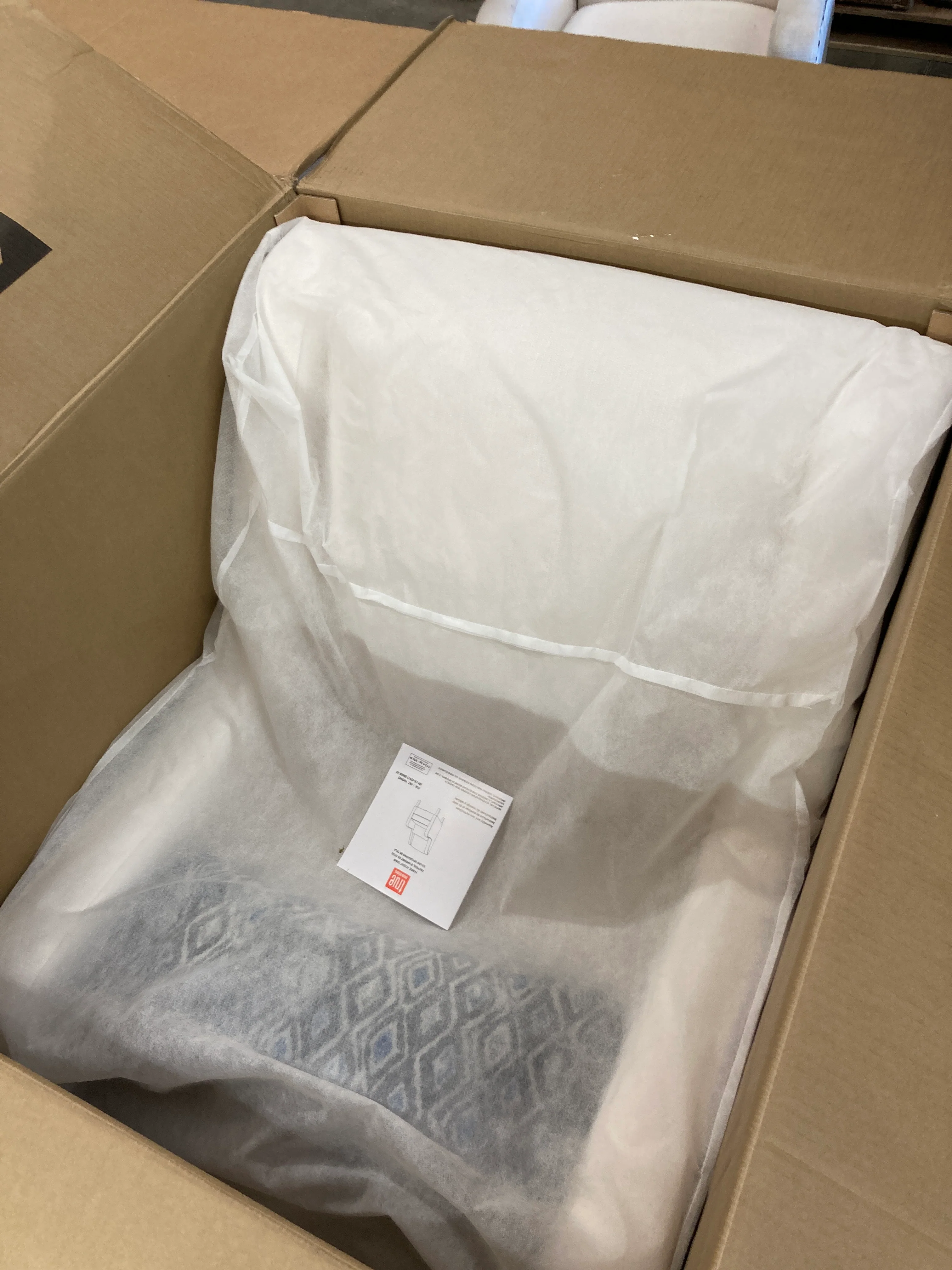 NEW in Box - Costco - True Innovations Mila Fabric Accent Chair - Retail $349 - Image 7