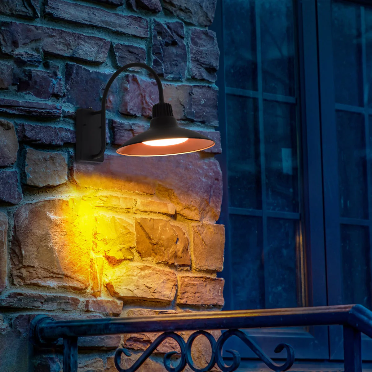 Lutec 12" Wall Light - Image 4