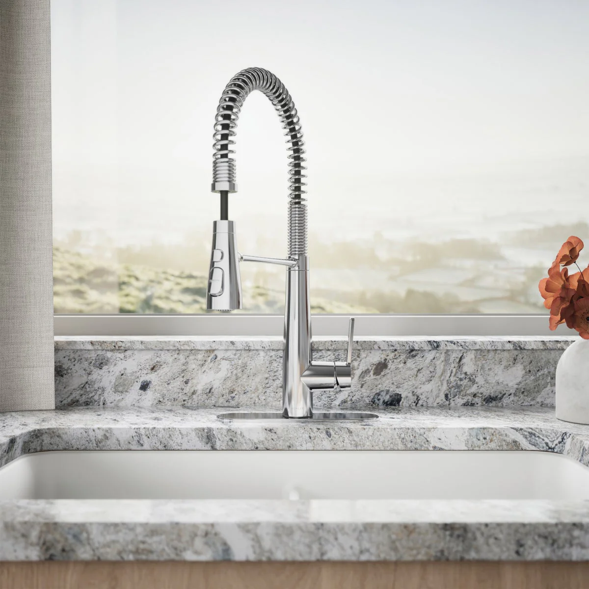 Kohler Vind Semi-Professional Pull-down Kitchen Sink Faucet - Retail $235 - Image 4