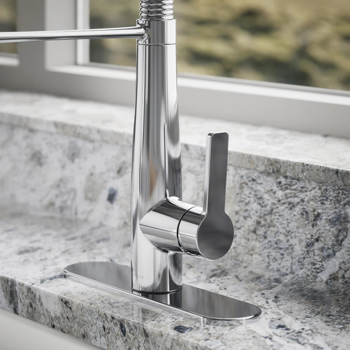 Kohler Vind Semi-Professional Pull-down Kitchen Sink Faucet - Retail $235 - Image 5