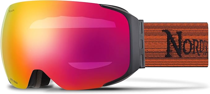 Nordik HOD Magnetic OTG Diamant Ski Goggles Men Women Bonus lenses Anti-Fog OTG for Snowboarding Skiing 100% UV protection - Retail $94 - Image 2