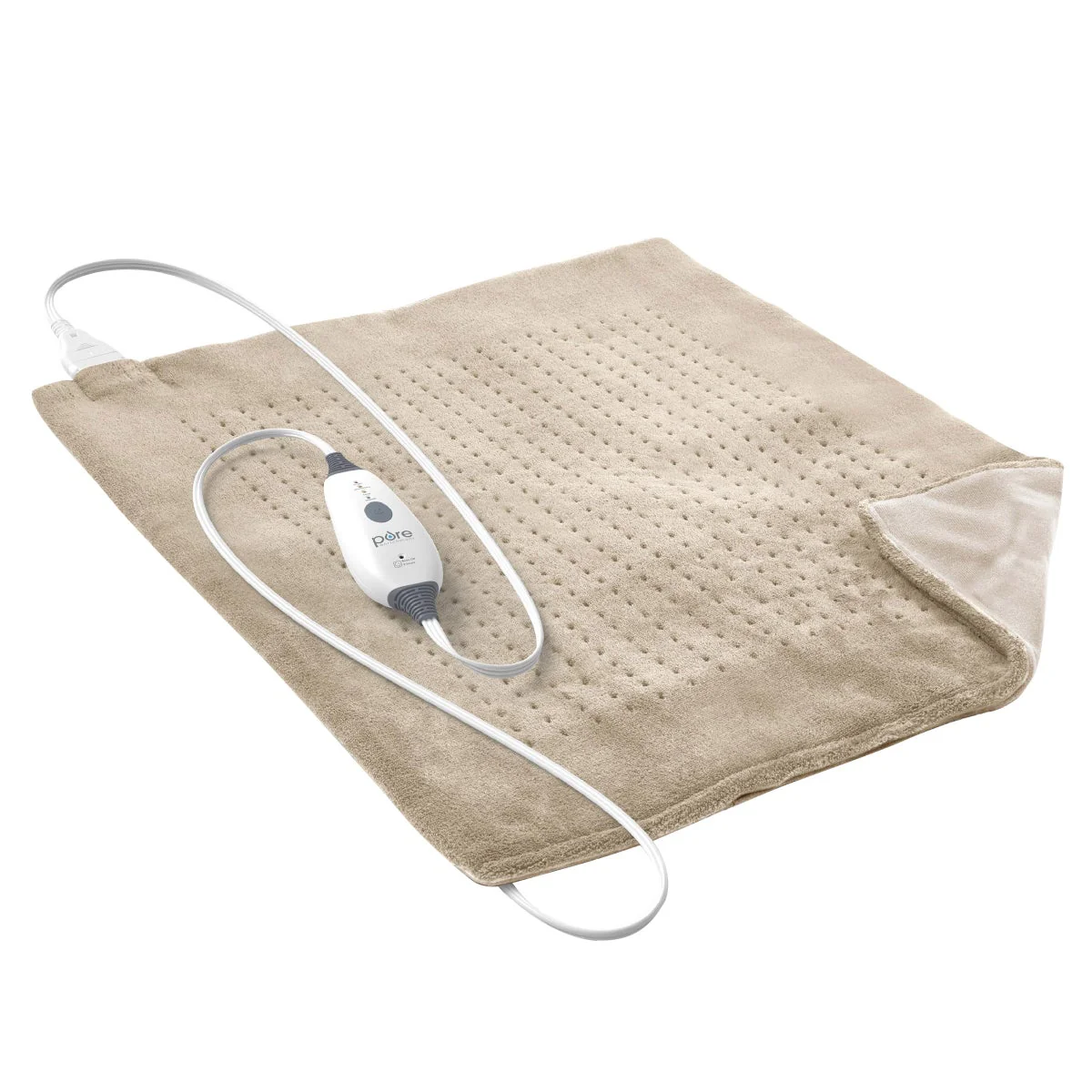 PureRelief Ultra-Wide Microplush Heating Pad - Image 2