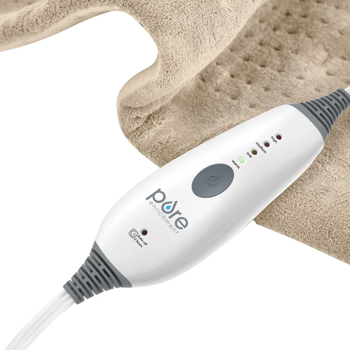 PureRelief Ultra-Wide Microplush Heating Pad - Image 3
