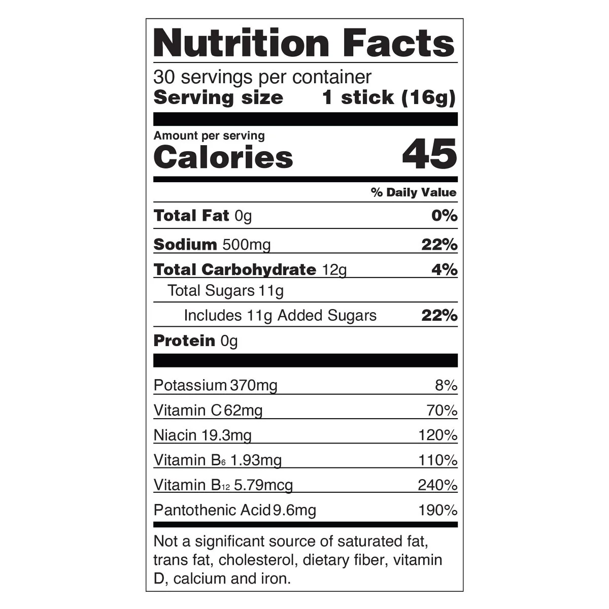 Liquid I.V. Hydration Multiplier, 30 Individual Serving Stick Packs in Resealable Pouch, Tropical Punch - Image 4