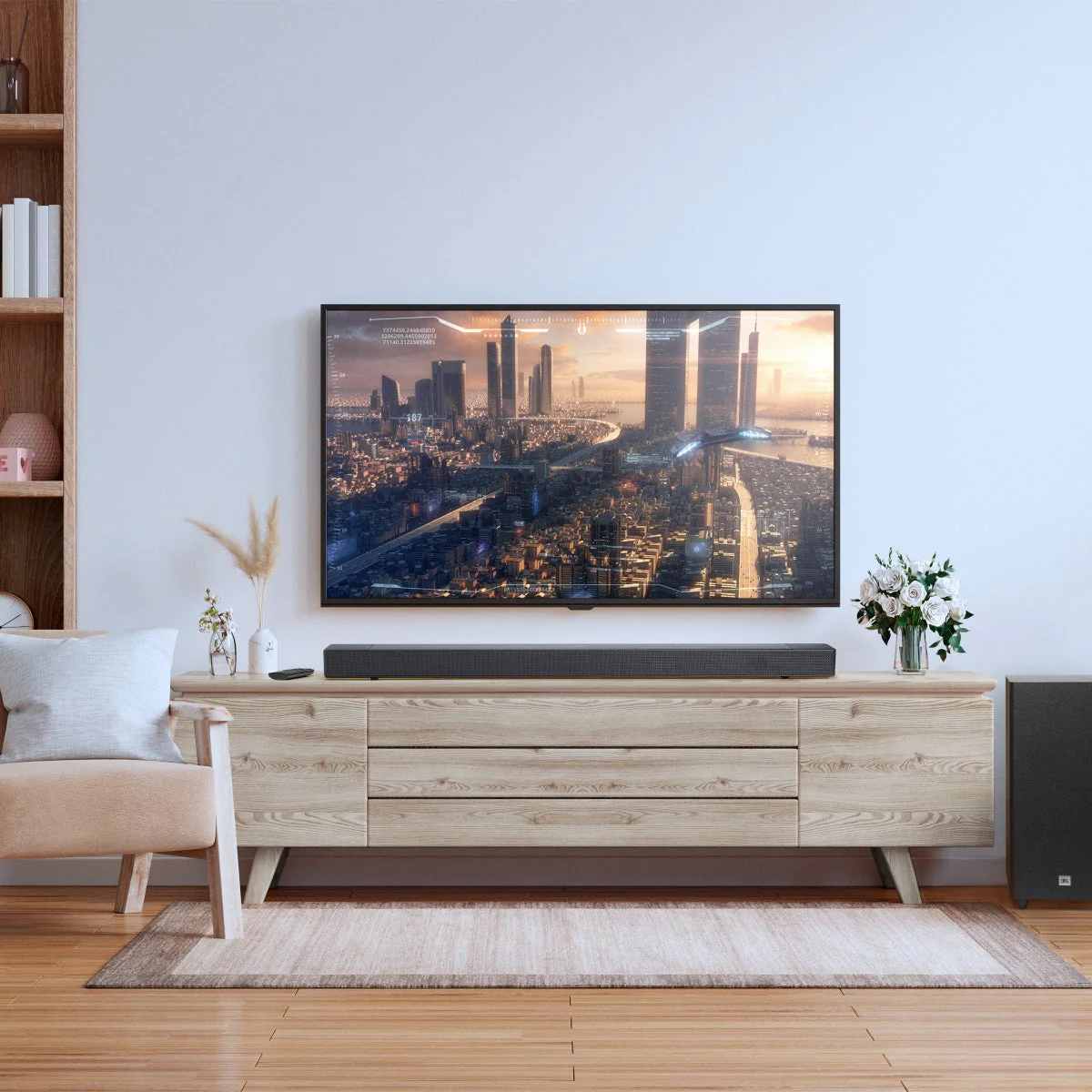 JBL Cinema SB595 3.1.2 Channel Soundbar with True Dolby Atmos and Wireless Subwoofer - Image 7