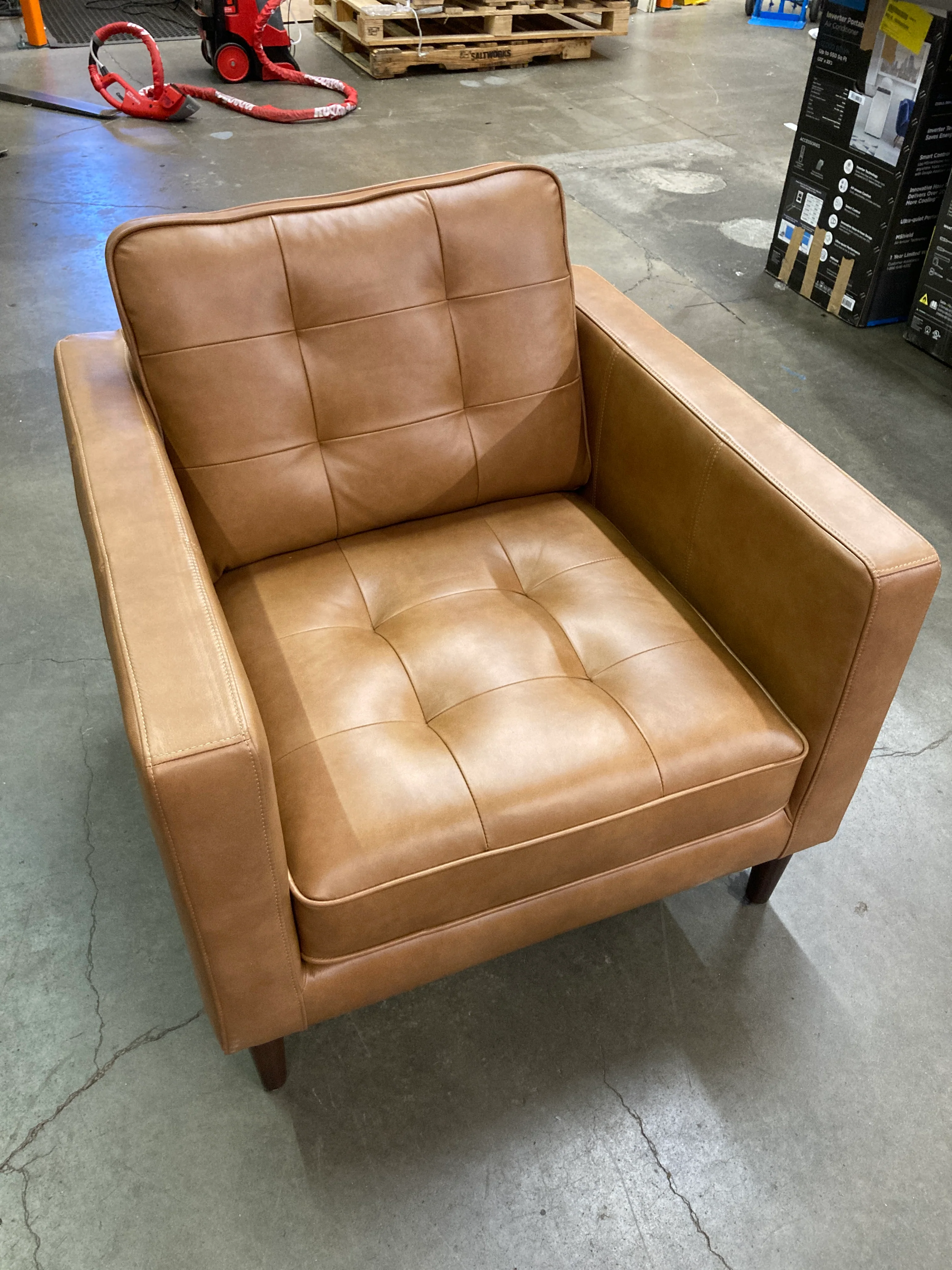 Costco - Harstine Leather Chair - Retail $499 - Image 5