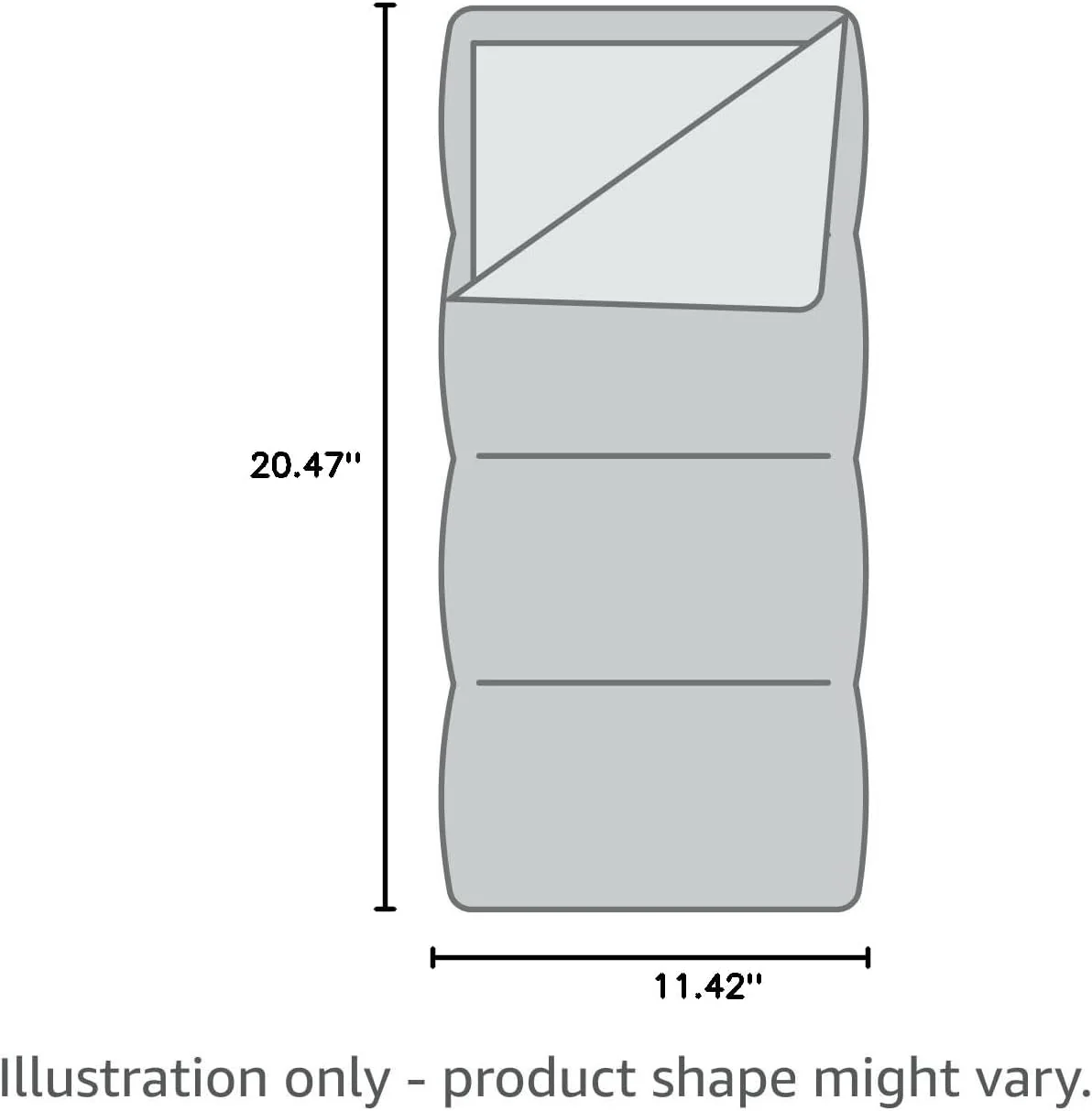 Coleman Heritage Big & Tall Cold-Weather Sleeping Bag - 10F Camping for Adults, Comfortable & Warm Flannel for Outdoor Use, Fits Adults up to 6ft 7in Tall - Retail $77 - Image 4