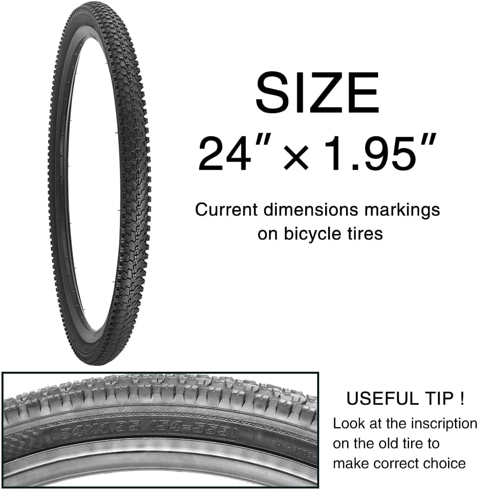 2 Bike Tire 29 X 2.125 Inch Folding Bead Replacement Bike Tire for Mountain Bike - Retail $23 - Image 3