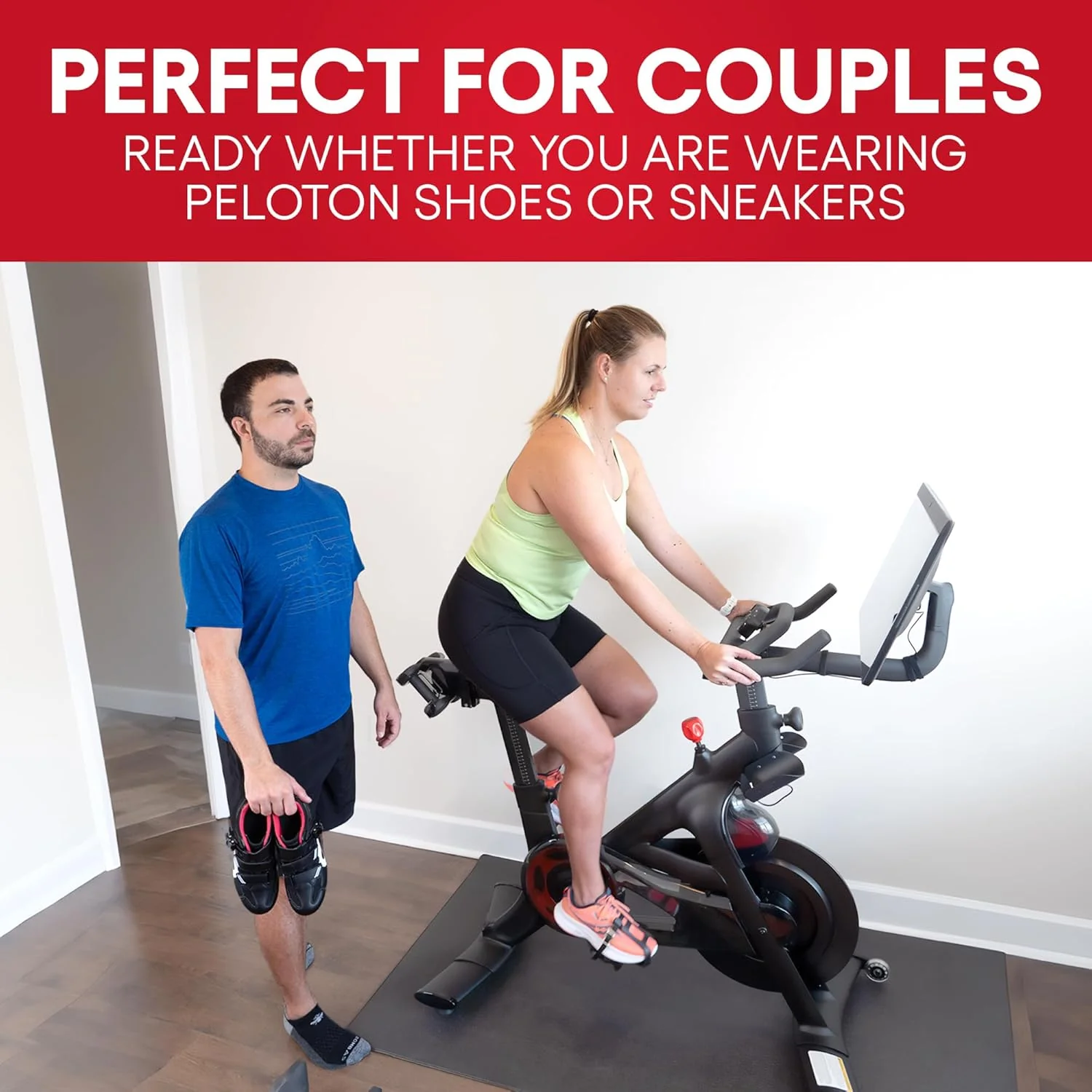 Dual Function Toe Cages for Peloton Bike - Convert Peloton Pedals to Two Sided Toe Cages - Ride with Sneakers or Peloton Shoes - Accessory for Peloton Bike - Fits All Peloton Bikes - Image 7