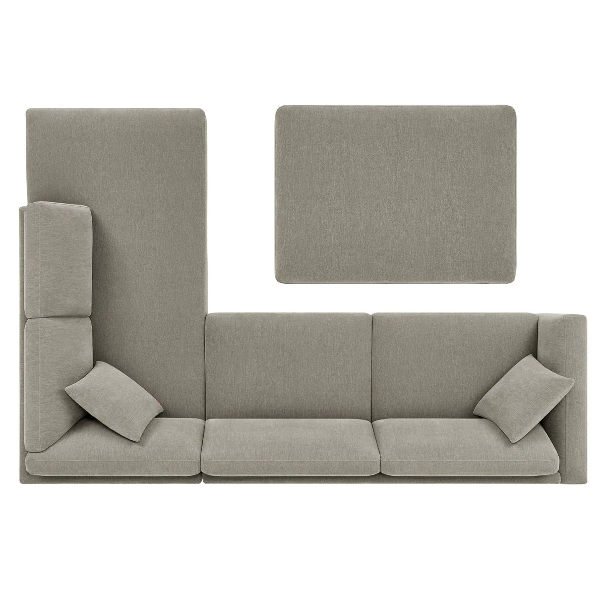 Thomasville Walsen Sectional with Storage Ottoman - Image 4