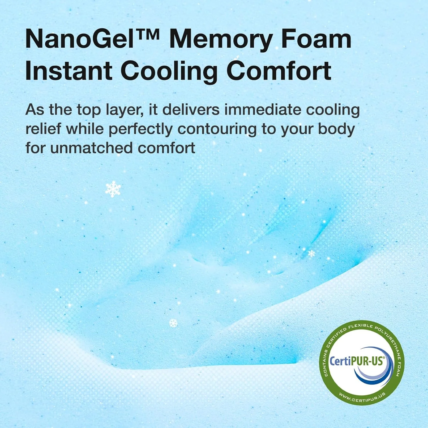 NEW - Novilla 12 Inch QUEEN Mattress in a Box, Gel Memory Foam Queen Size Bed Mattress for Cooling Night Sleep, Comfort Sleep & Pressure Relief, CertiPUR-US Certified - Image 4