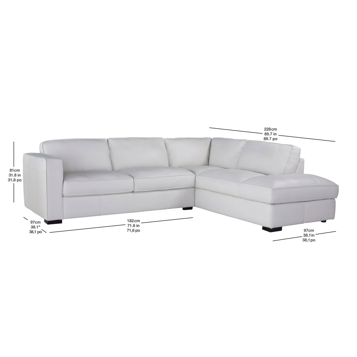 Natuzzigroup Leather Sectional - Image 3