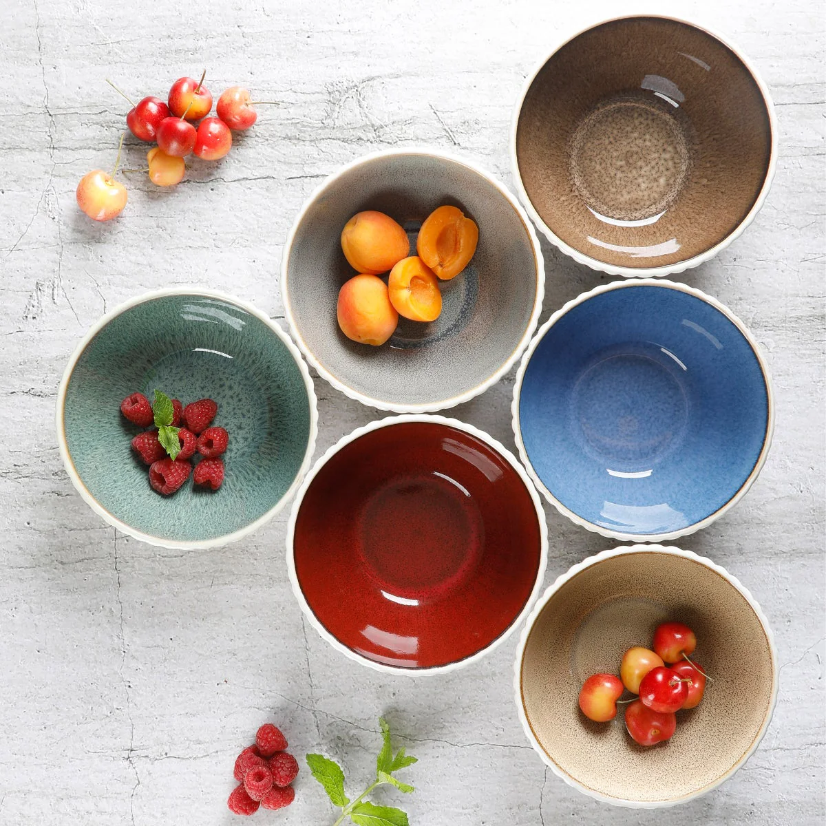 Laurie Gates Sierra 6-piece Bowl Set - Retail $13 - Image 2