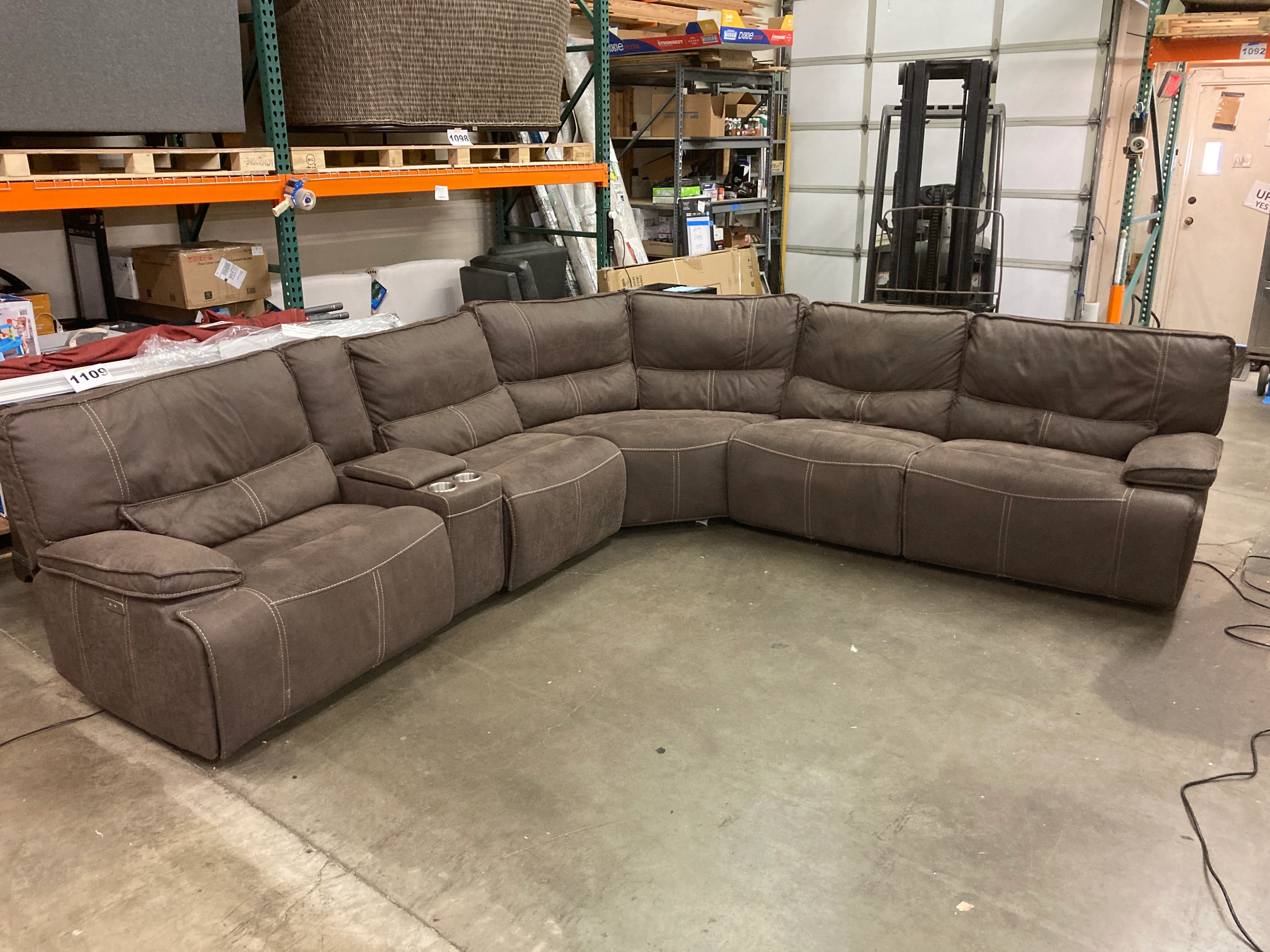 Costco - Bailey Fabric Power Reclining Sectional - Retail $1499