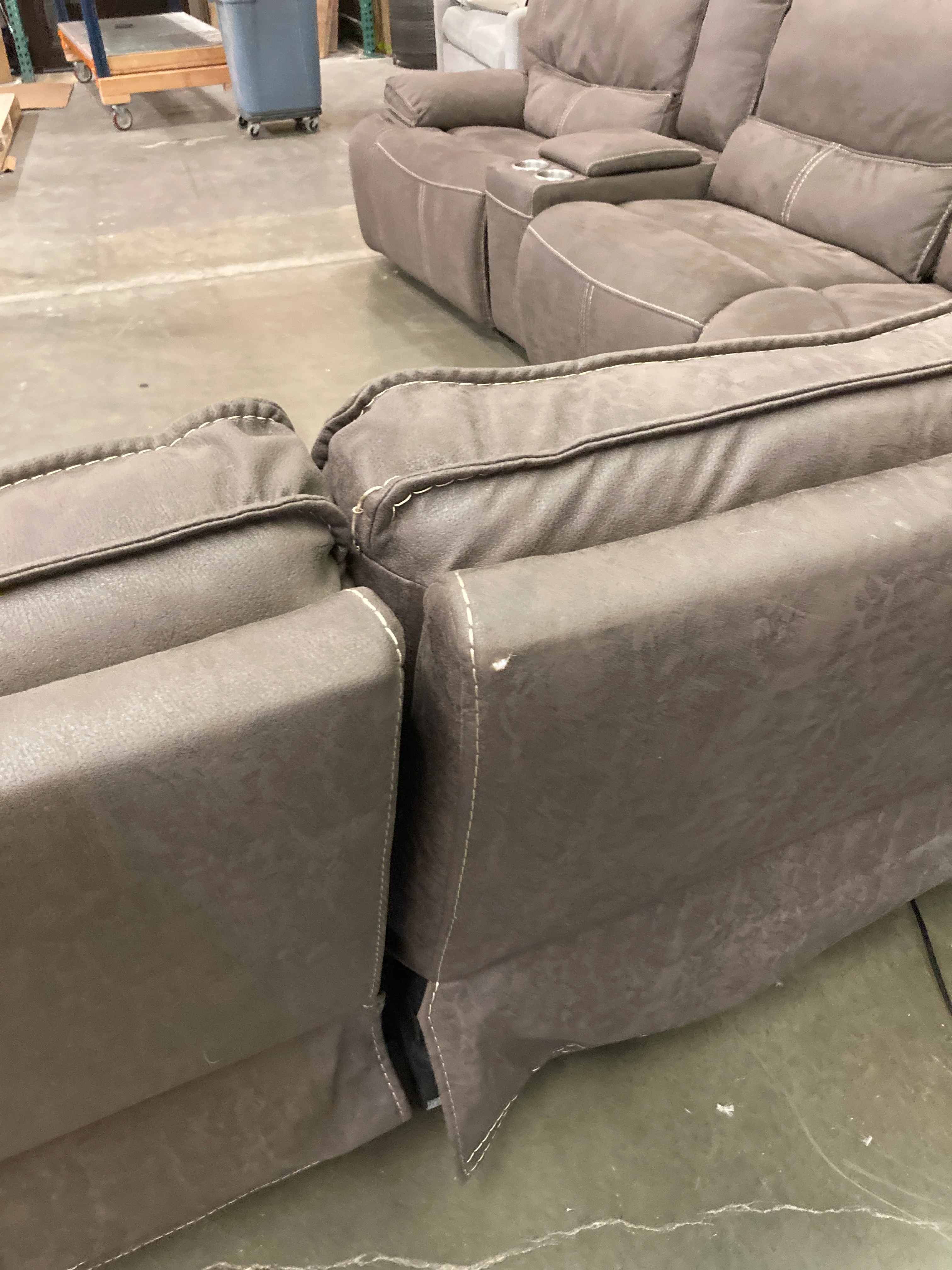 Costco - Bailey Fabric Power Reclining Sectional - Retail $1499 - Image 5