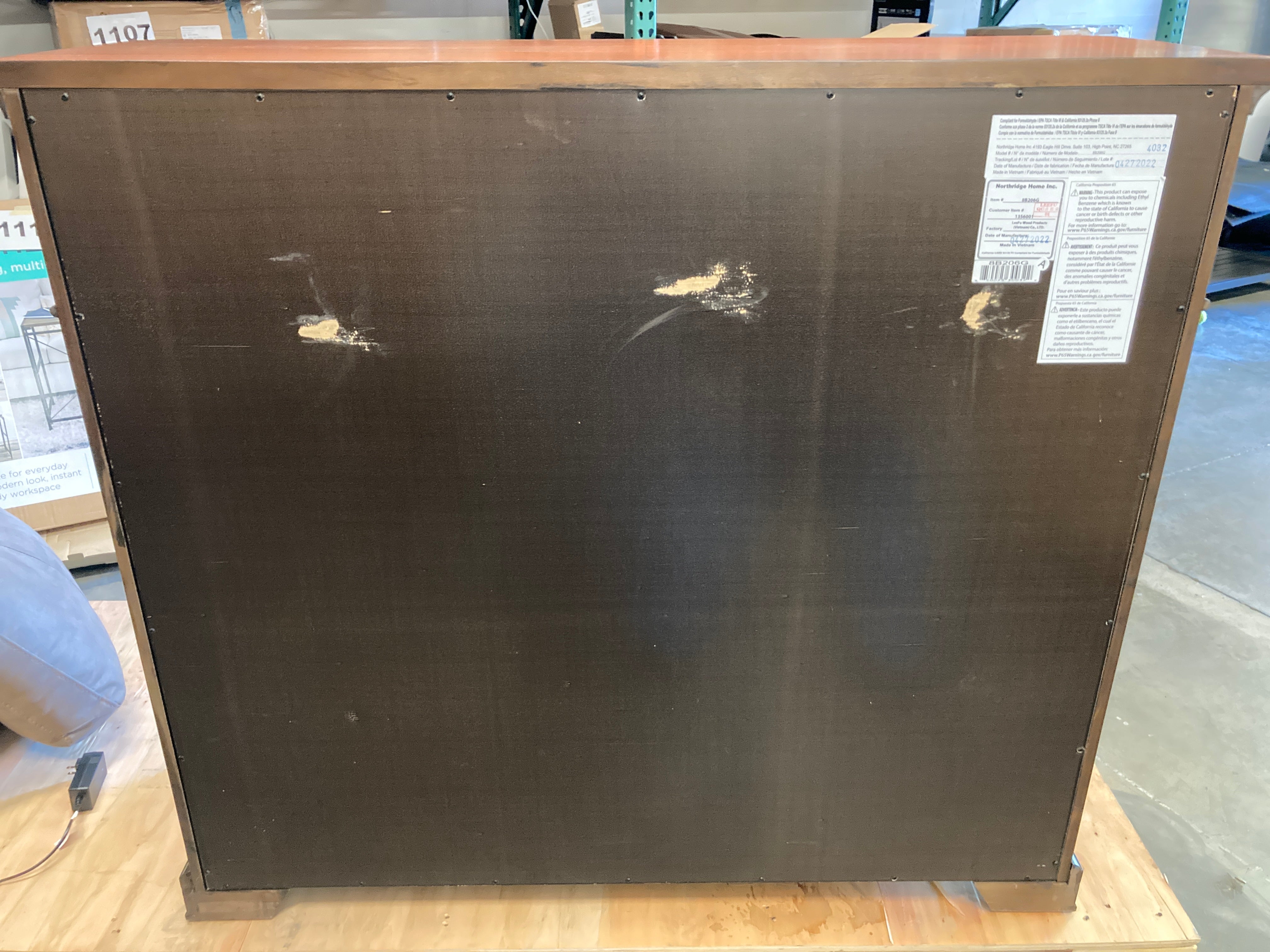 NEW with dings - Costco - Catalina Creek Gentleman's Chest Dresser - Retail $999 - Image 5