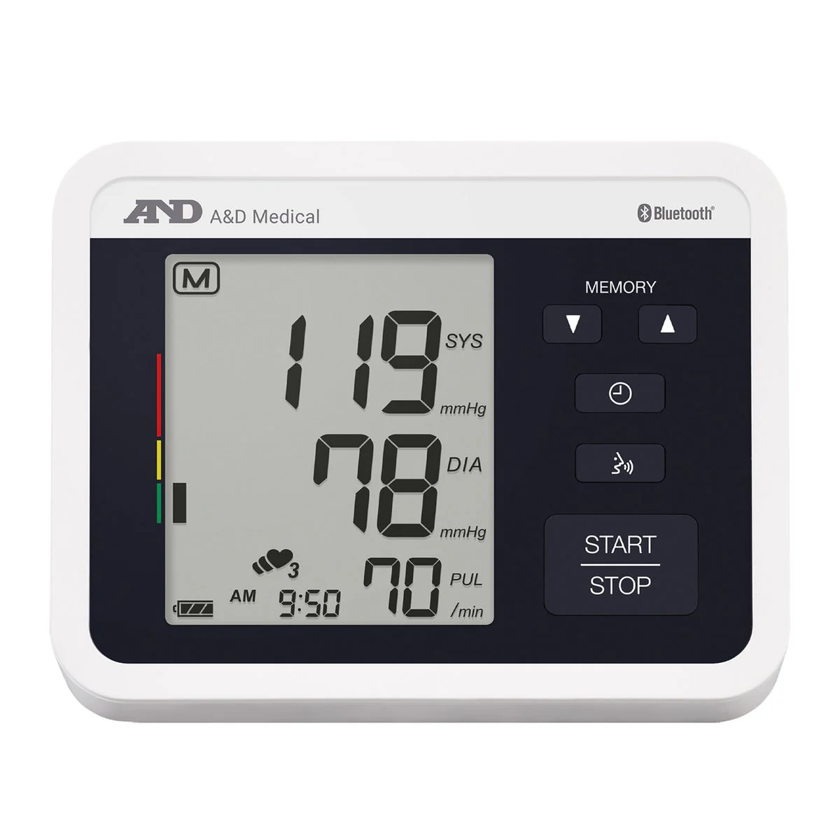 A&D Upper Arm Blood Pressure Monitor, Voice Guided - Retail $59 - Image 2