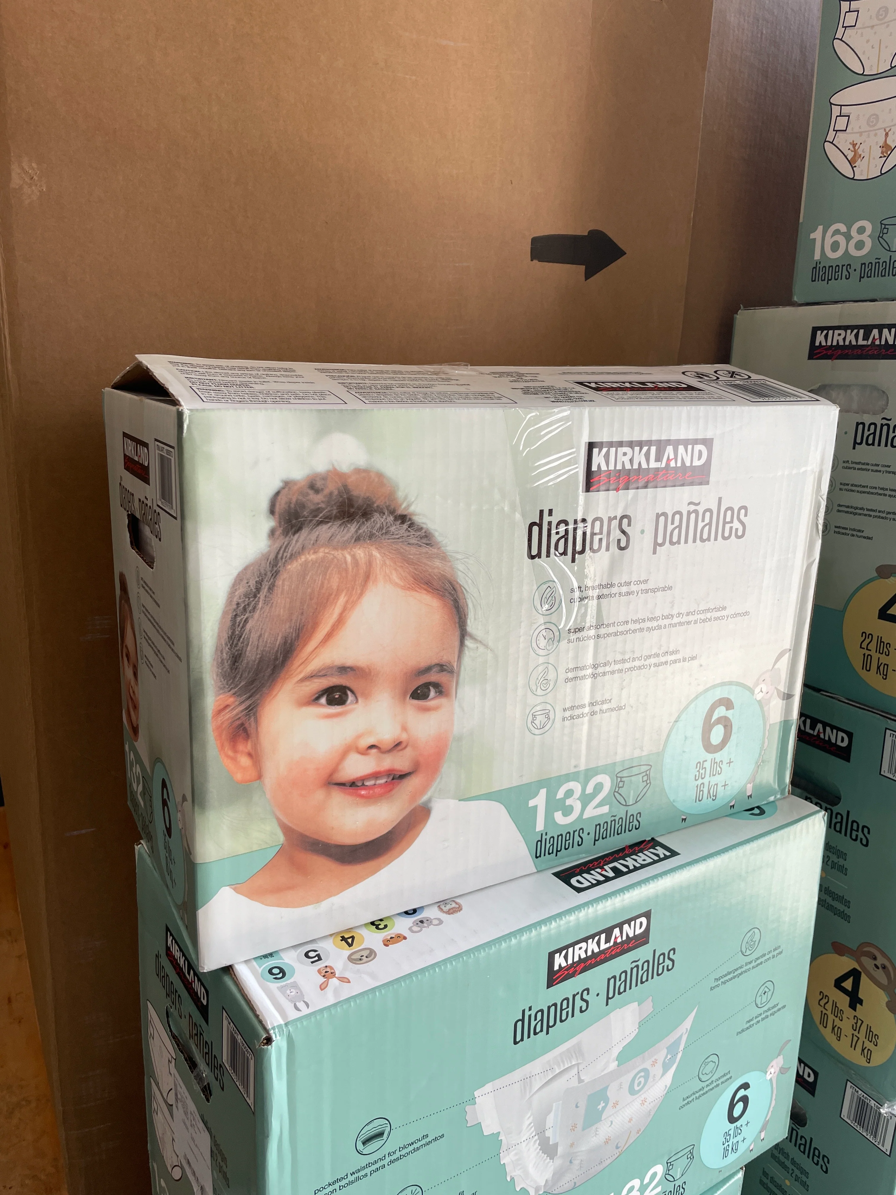 Kirkland Signature Diaper Sizes 6 - Image 8