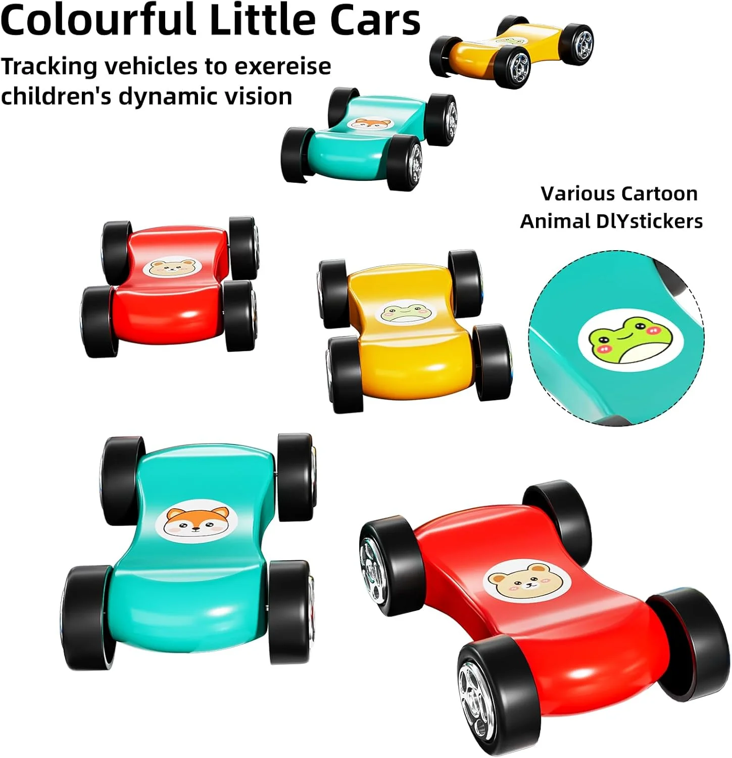 TEMI Kids Play Cars Race Cars - Image 5