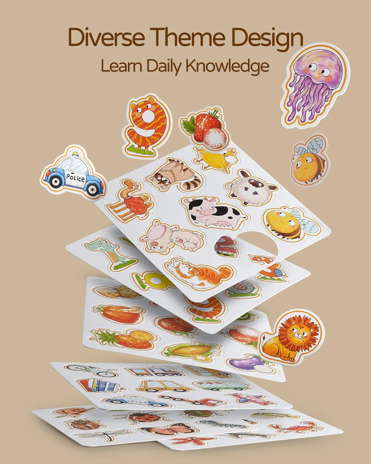 2-in-1 Busy Board Montessori Toys for Toddlers, Reusable Water Painting Books - Image 5