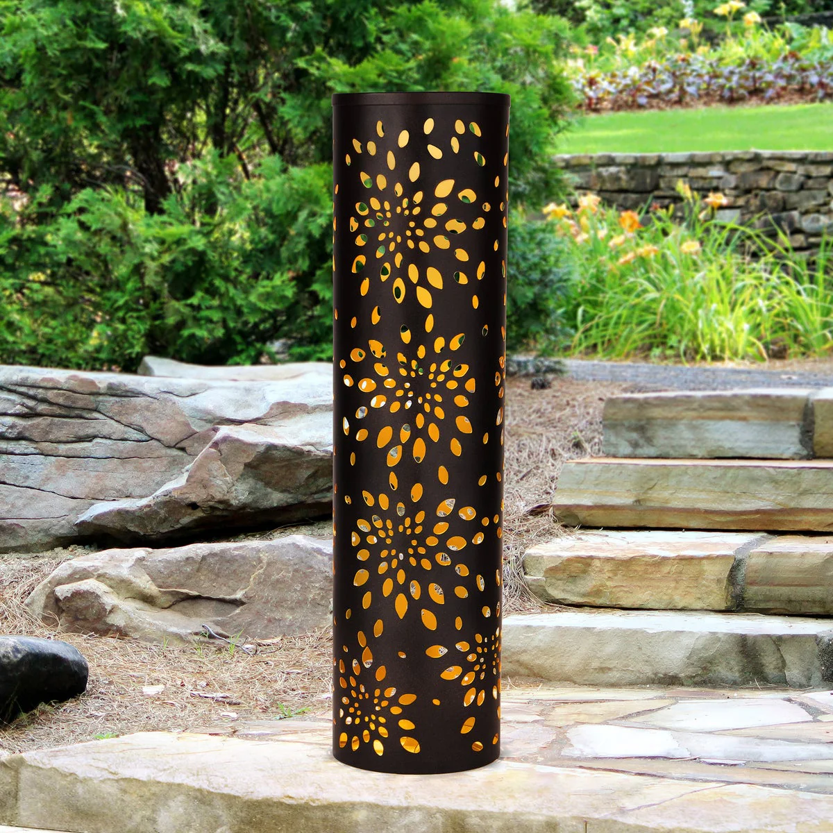 32” Solar Patio Pillar