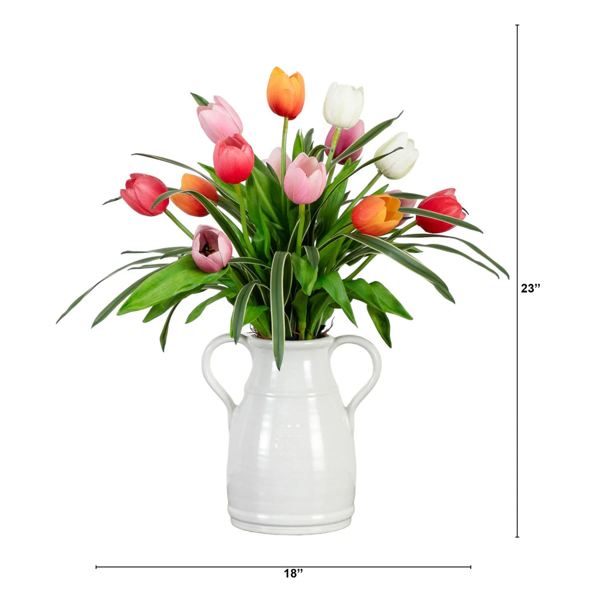 Faux 23” Tulip Arrangement - Image 2