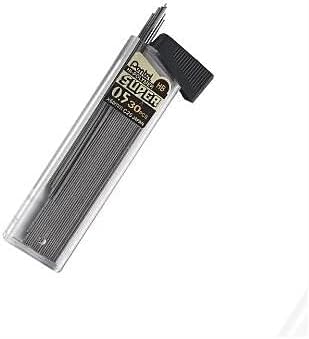 Pentel C25BPHB3K6 Super Hi-Polymer Lead Refills, 0.5mm, HB, Black, 30/Tube, 3 Tubes/Pack - Image 4