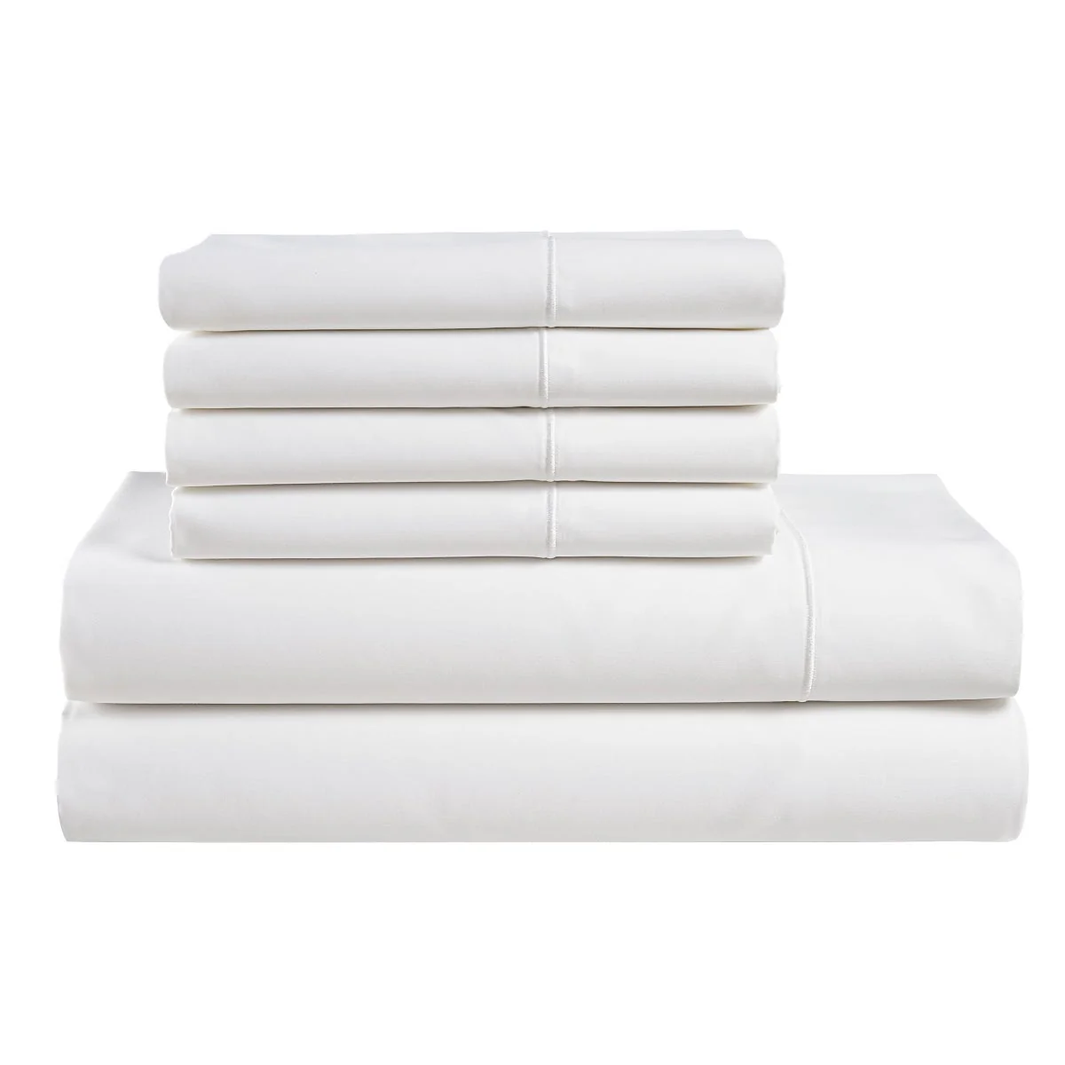 NEW - Hotel Signature 800 Thread Count Cotton 6-piece Sheet Set, Queen - Image 8
