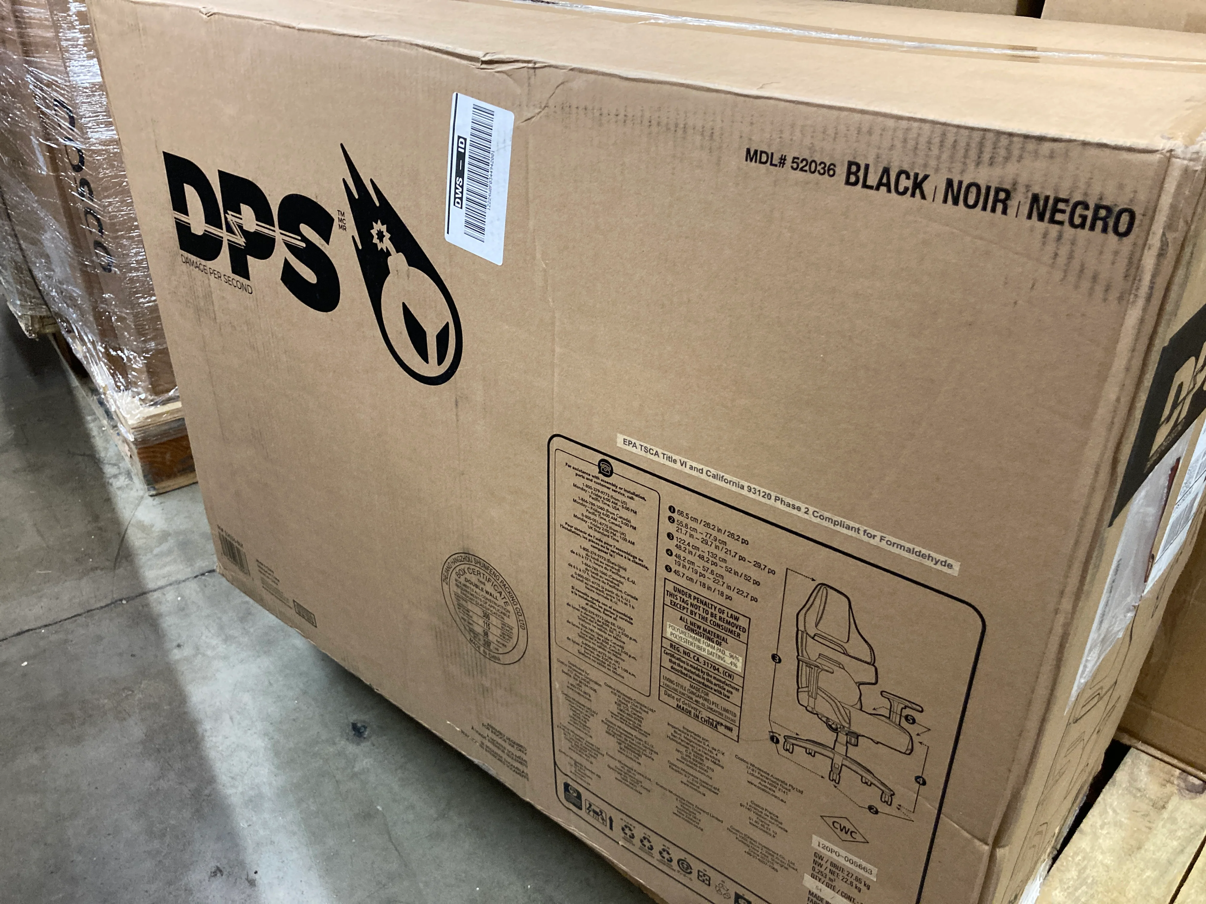 NEW - DPS Recharge Gaming Office Chair - Retail $299