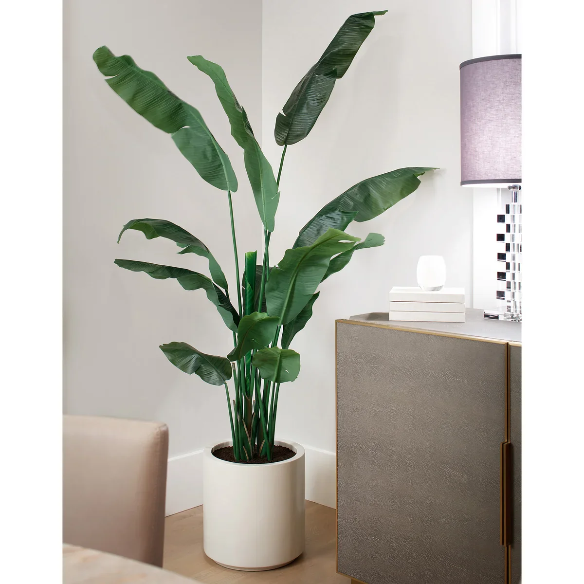 Faux Banana Leaf Tree 2 m (6.5 ft.) - Image 3