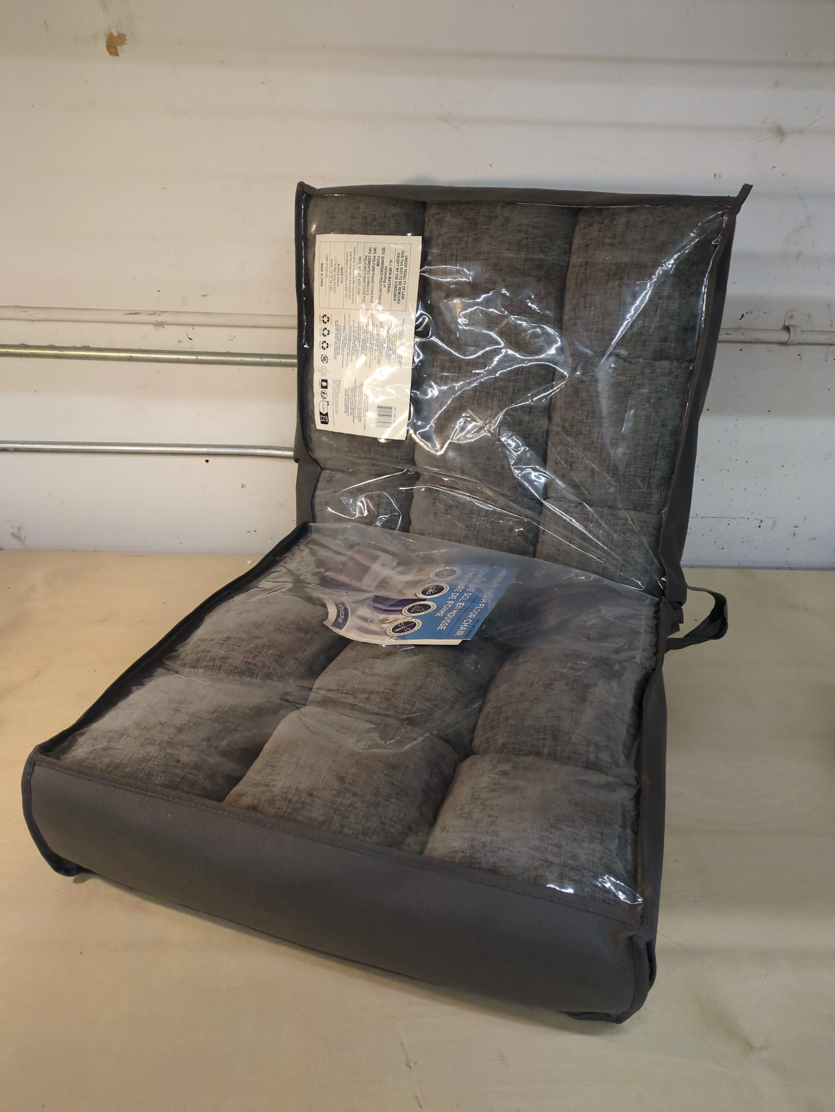 BirdRock Adjustable Memory Foam Floor Chair - Image 5