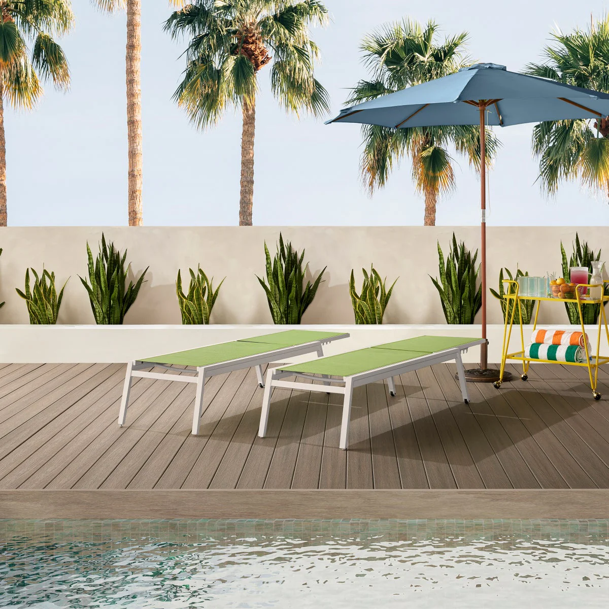 Madison Resort Chaise Lounge, 2-pack - Retail $200 - Image 2