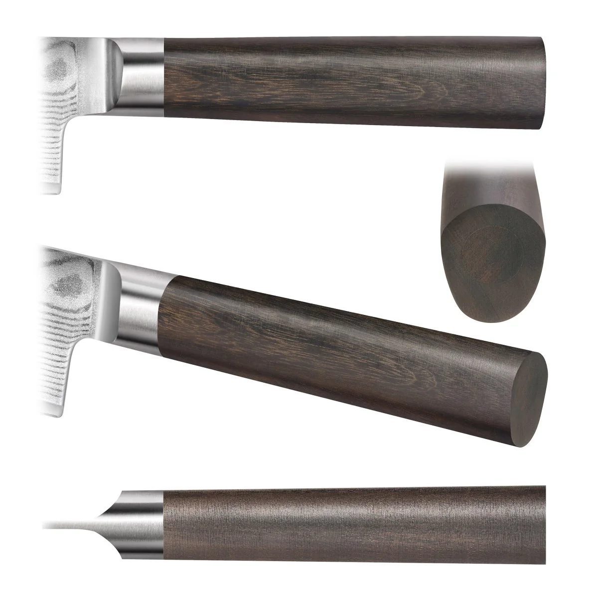 Cangshan Sobu Series 6pc Damascus Steel Knife Block Set - Retail $225 - Image 4