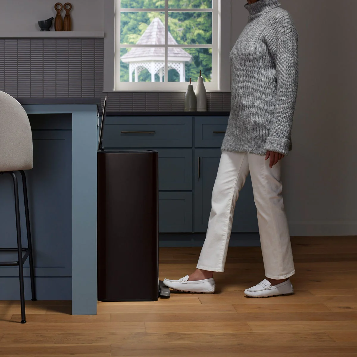 NEW - Kohler 47L Step Trash Can - Image 3