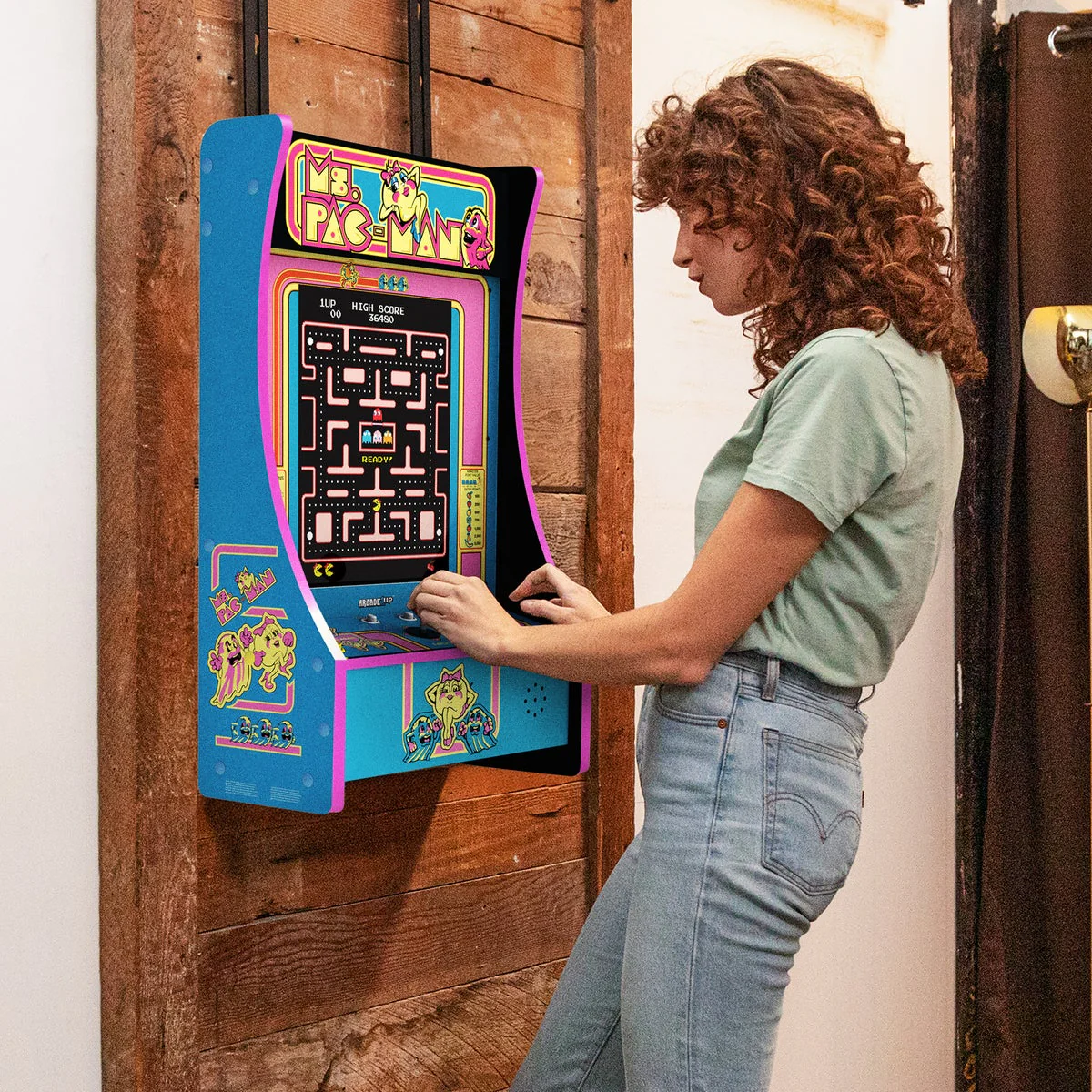 Arcade1Up Ms. PAC-MAN Partycade 12 Games in 1