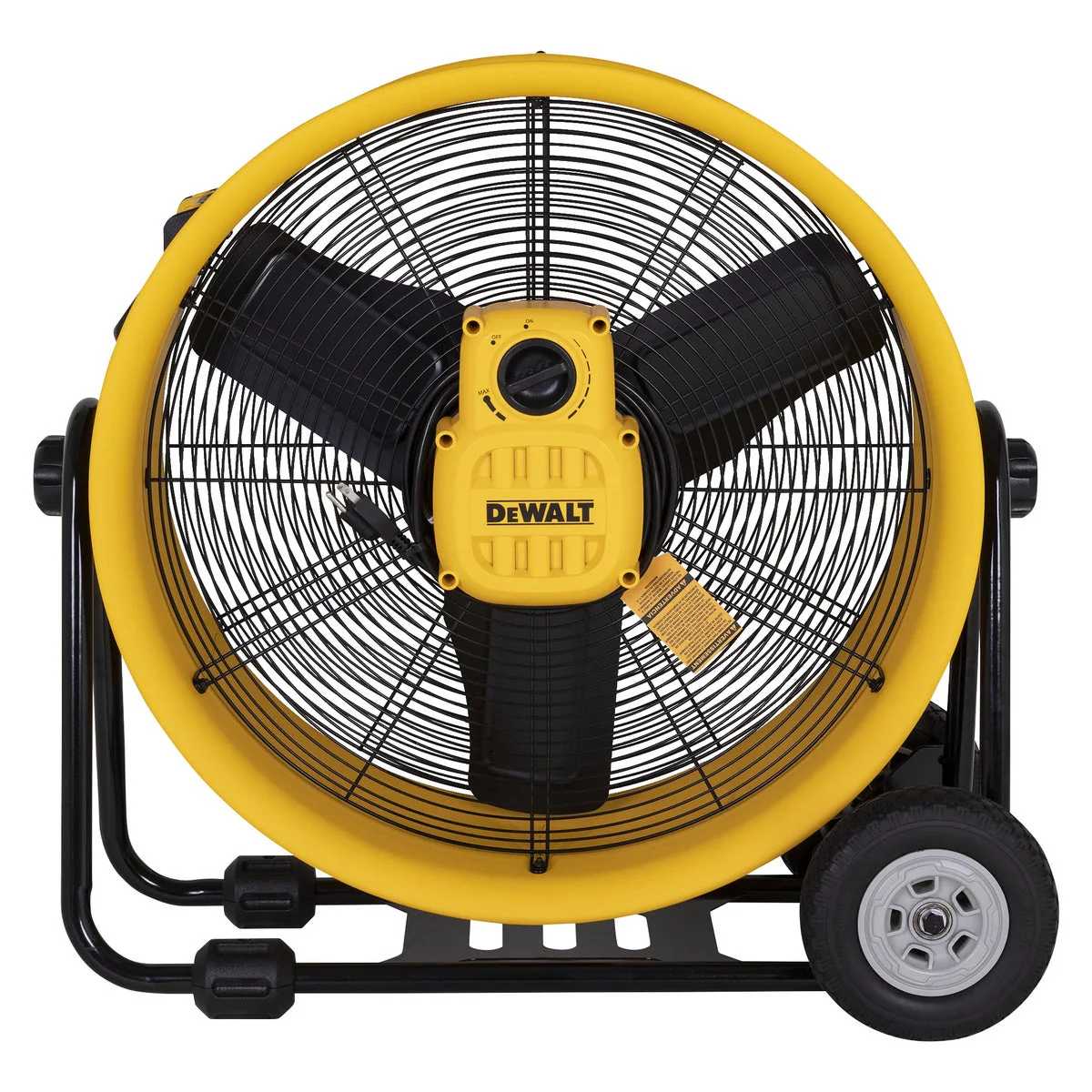 DeWalt 24" Heavy-Duty Drum Fan - Image 2