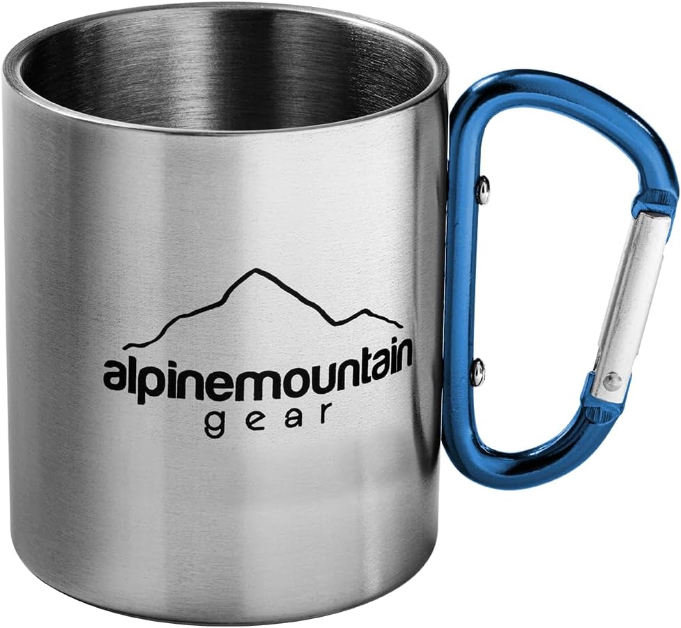 9-Cup Coffee Percolator Set with 4 Mugs – Stainless Steel Camping Coffee Pot - Image 4