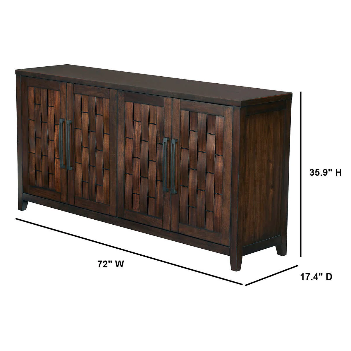 Costco - Tresanti 72" Harper TV Console - Retail $849 - Image 2