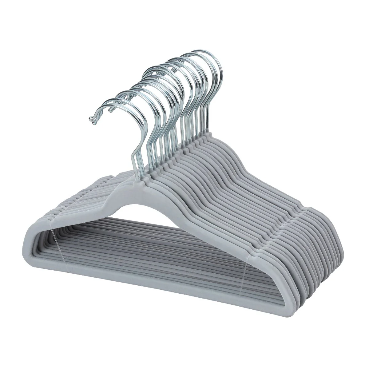 Flocked Kids Hangers, 60-pack - Image 2