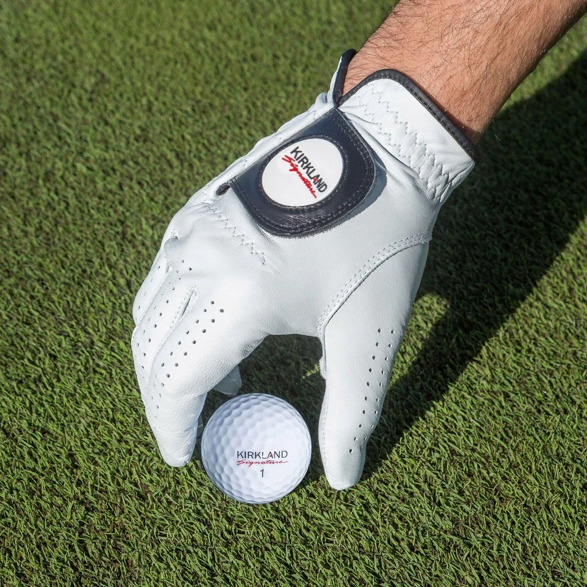 Kirkland Signature Leather Golf Glove Left Handed, 4-pack - Image 7