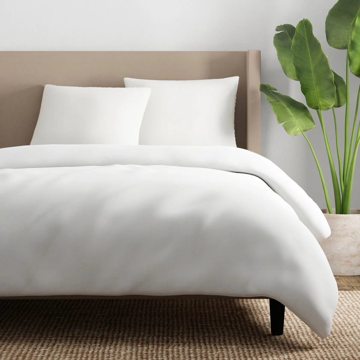 NEW - AllerEase Organic Cotton Top Allergy Protection Pillow, 2-pack - Image 5