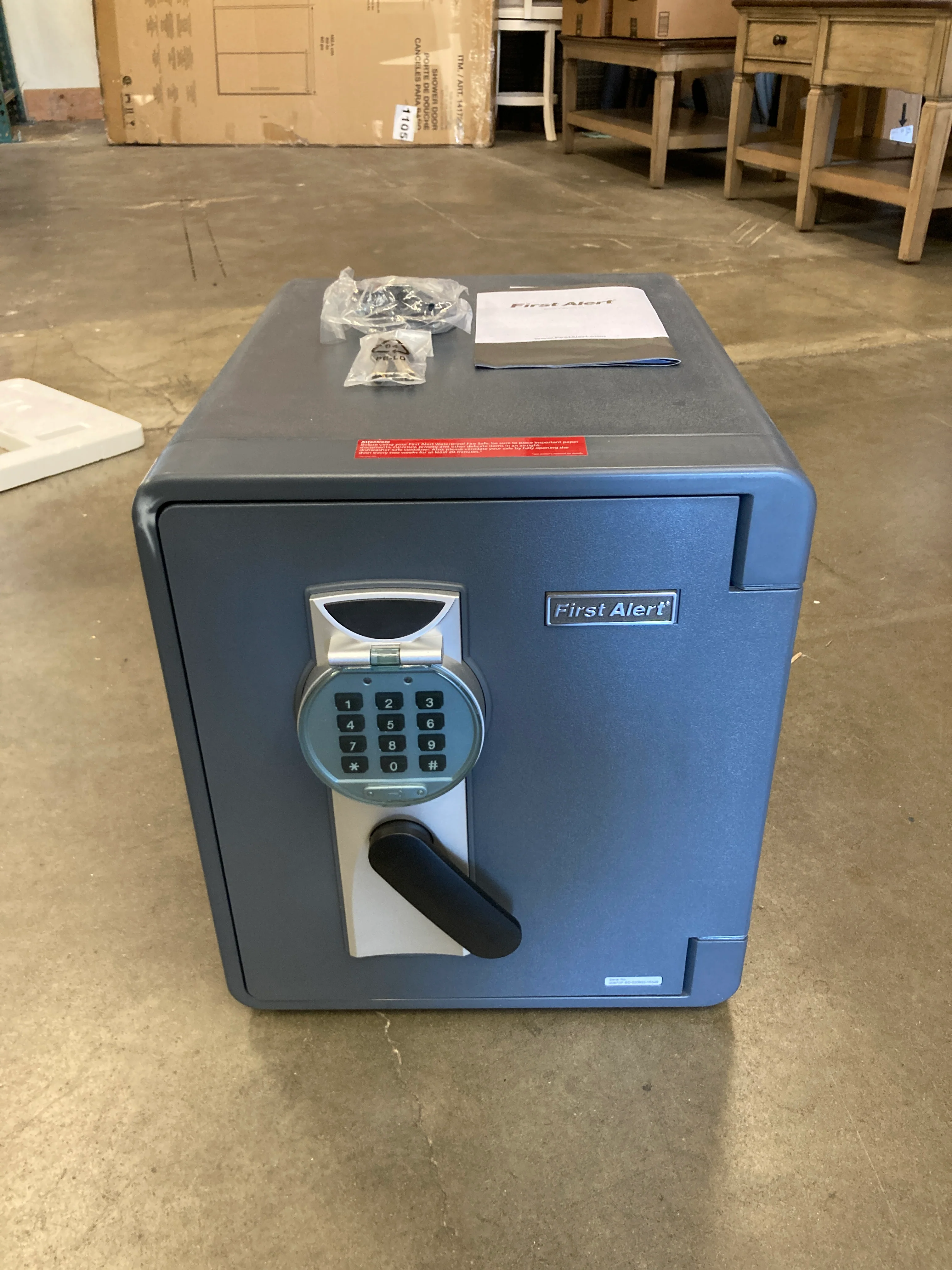 First Alert 0.94 cu. ft. Digital Ready-Seal Waterproof Fire Resistant Safe - Retail $399 - Image 5