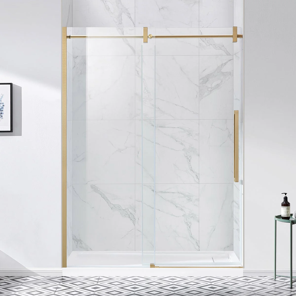 NEW - OVE Decors Dayton 60" Shower Door