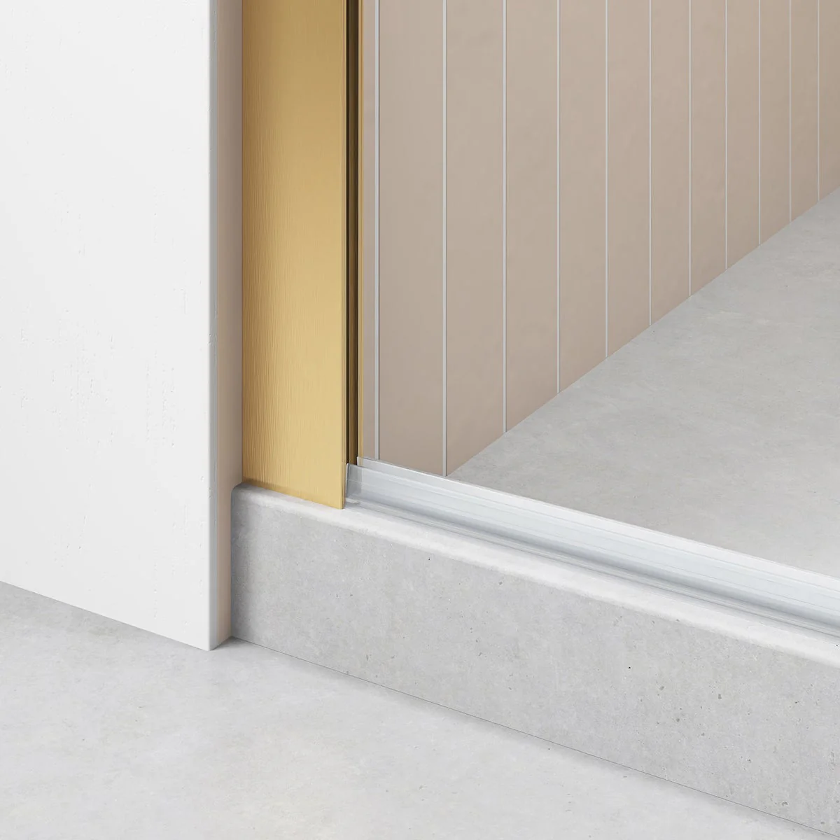 NEW - OVE Decors Renfrew Frameless Soft-close Sliding Shower Door - Image 6